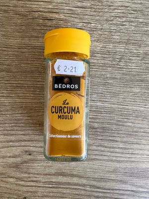 Curcuma moulu