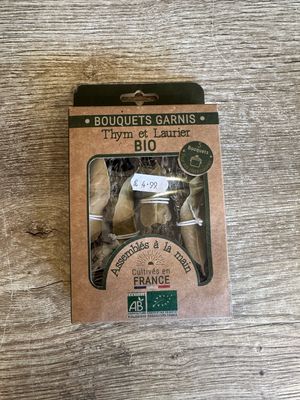 5 Bouquet garnis thym et lauriers