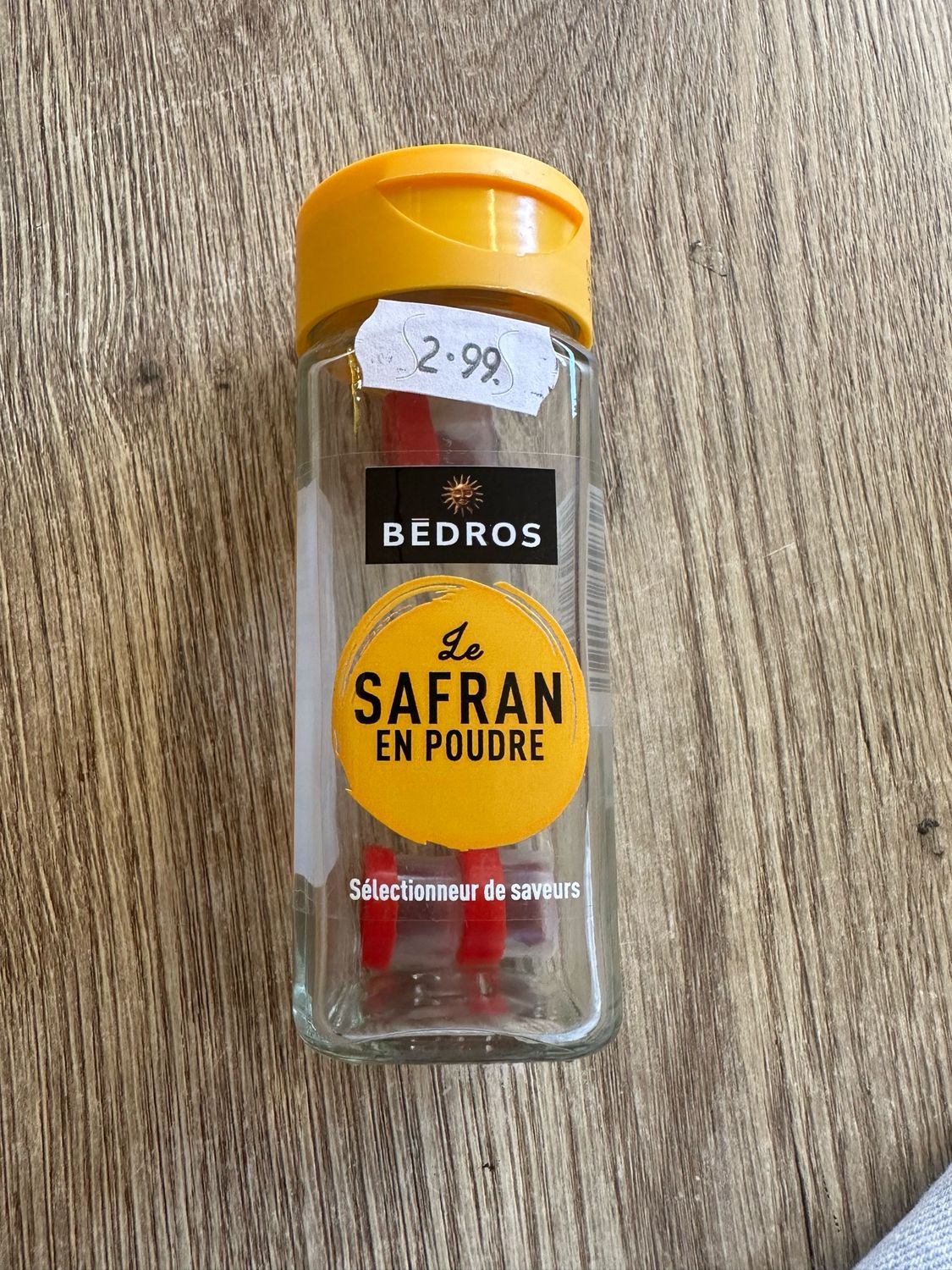 Safran en poudre