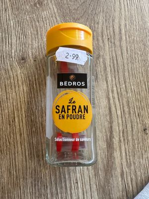Safran en poudre