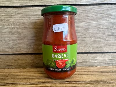 Sauce basilic (350g)