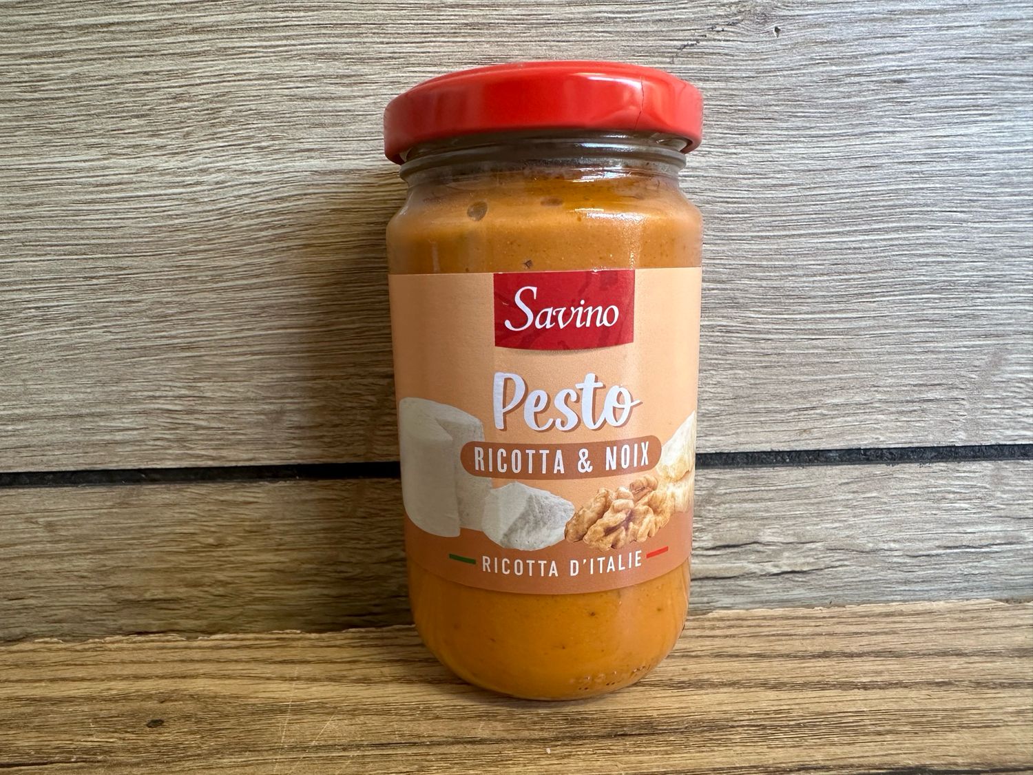 Sauce pesto ricotta et noix