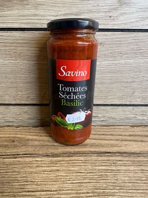 Sauce tomate séchée basilic (340g)