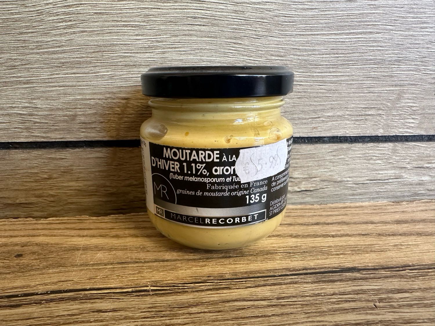 Moutarde à la truffe noire d’hiver