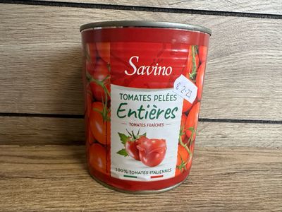 Tomate pelées entière