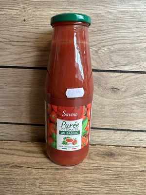 Purée de tomate au basilic(690g)