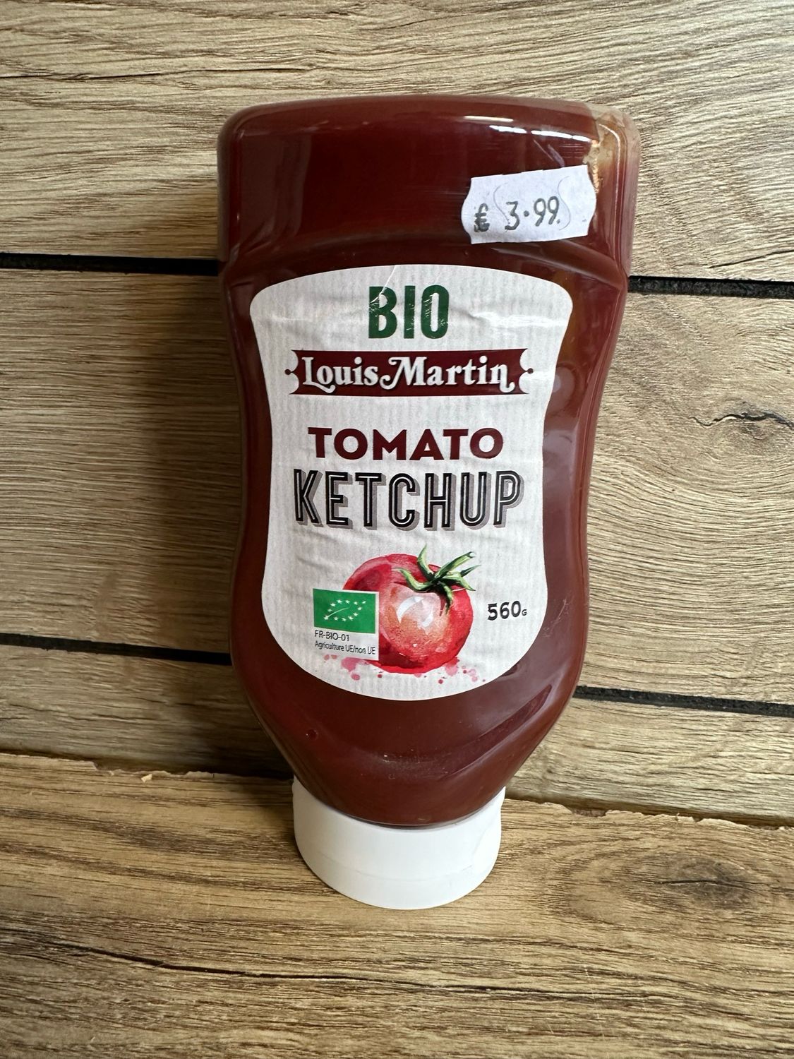 Sauce ketchup bio