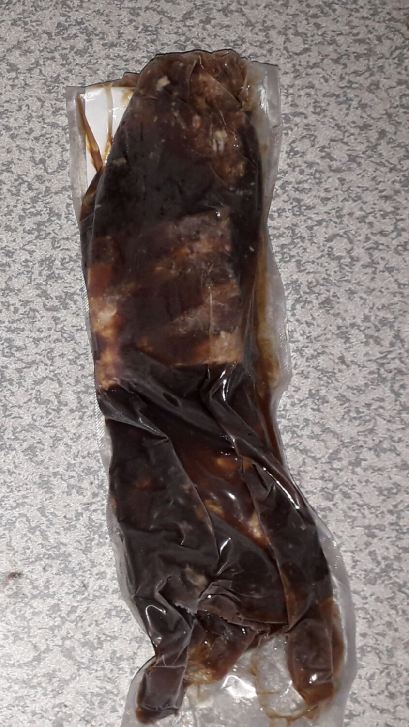 1kg Pork Loin Ribs in sticky finger sauce