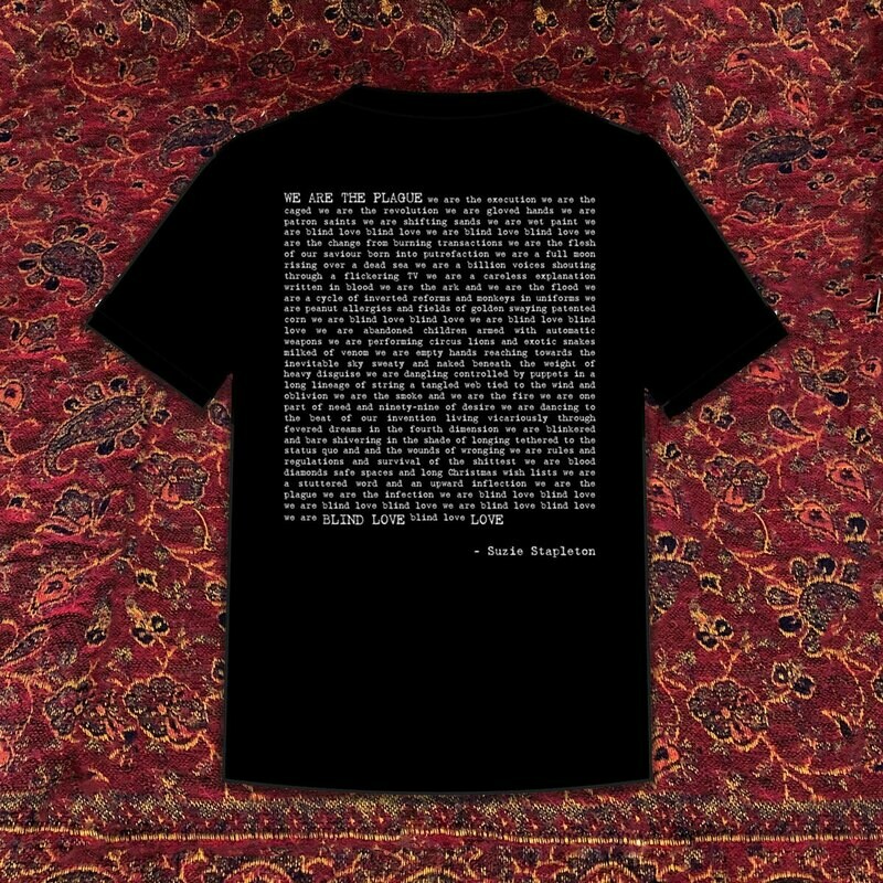 We Are The Plague - T-Shirt
(printed front &amp; back)