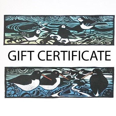 Gift Certificates from £5