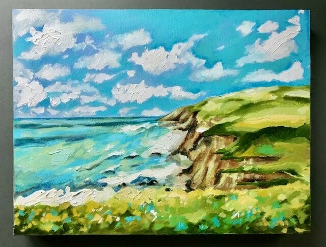 'Cornwall sea view'