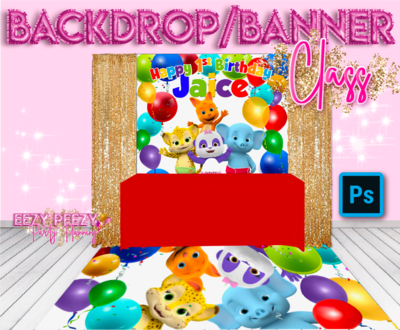 EZPZ Backdrop/Banner Class Photoshop EZPZ Backdrop/Banner Class Photoshop