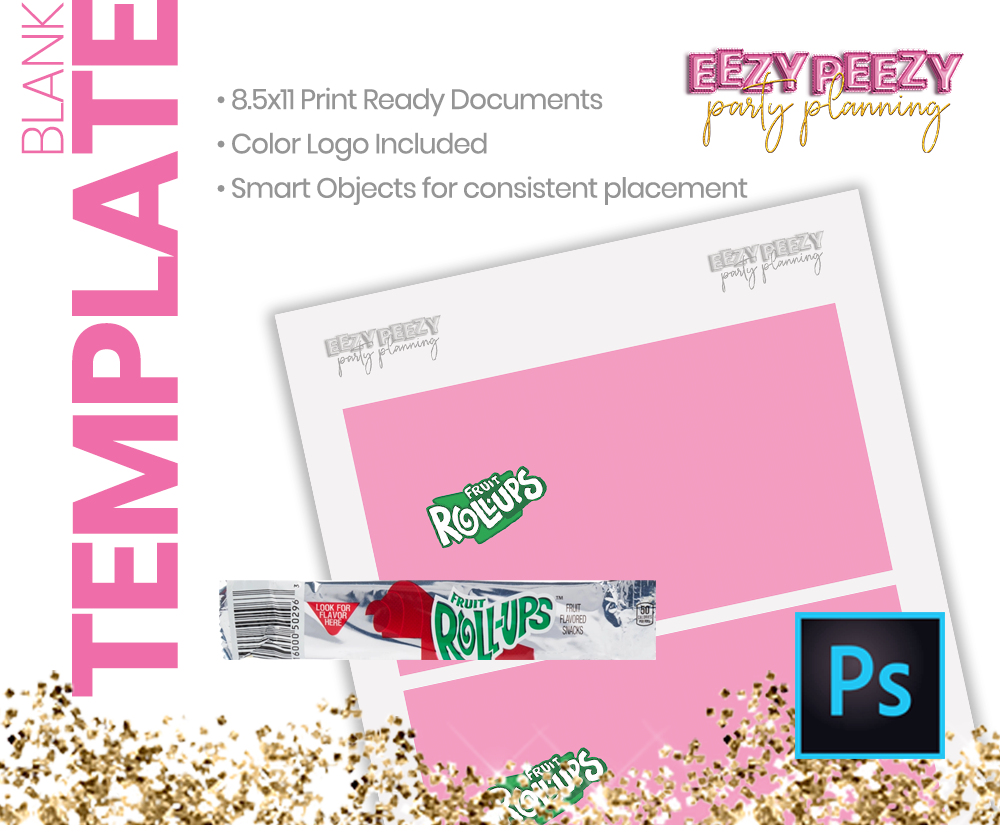 PSD • Fruit Roll Up Wrap