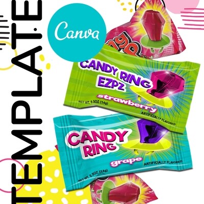 Canva • Candy Ring Template