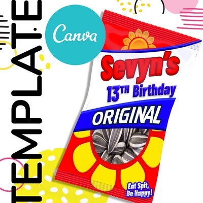 Canva • Sunflower Seeds Template