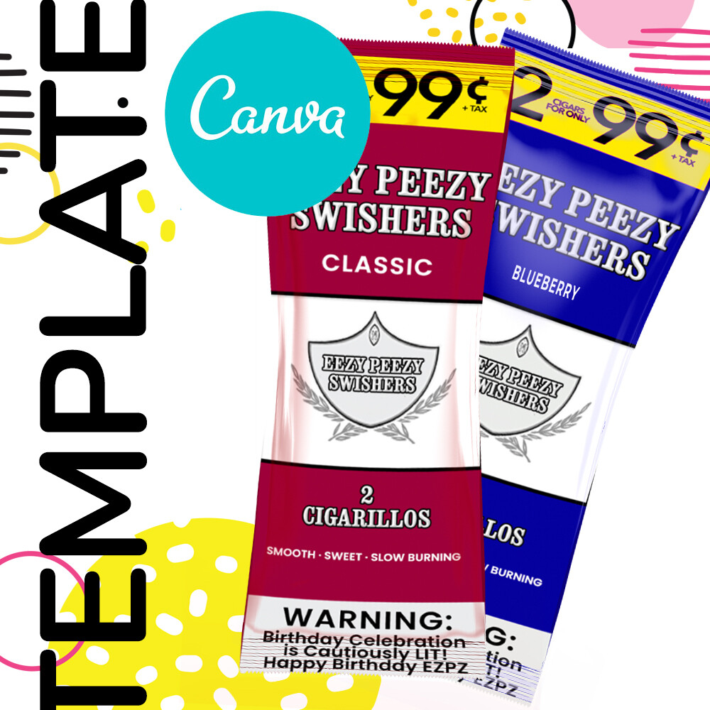 Canva • EZPZ Swishers Template