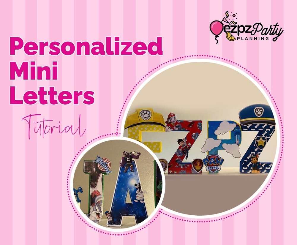Ezpz Personalized Mini Letters