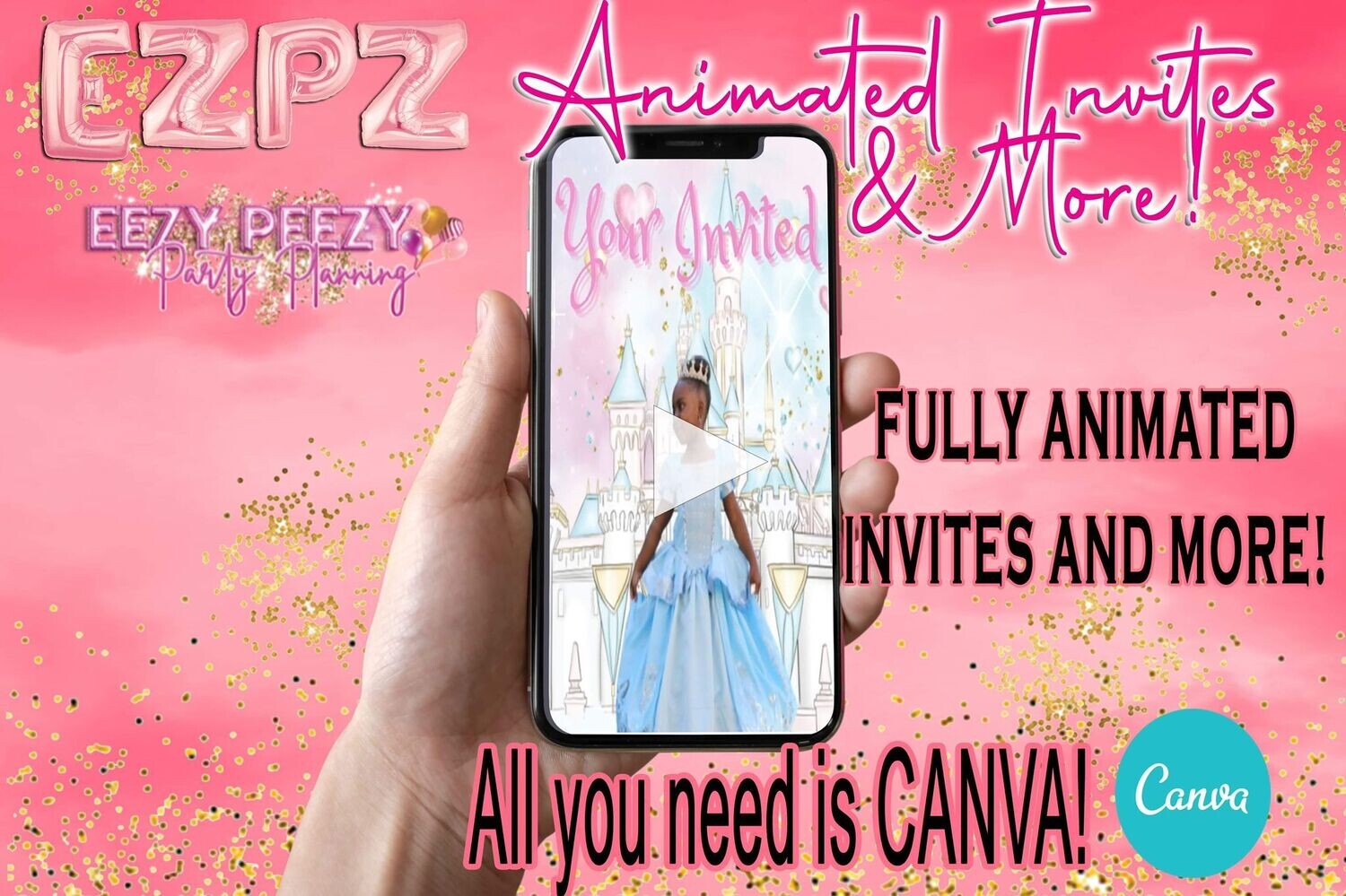 EZPZ Animated Invitation Tutorial 