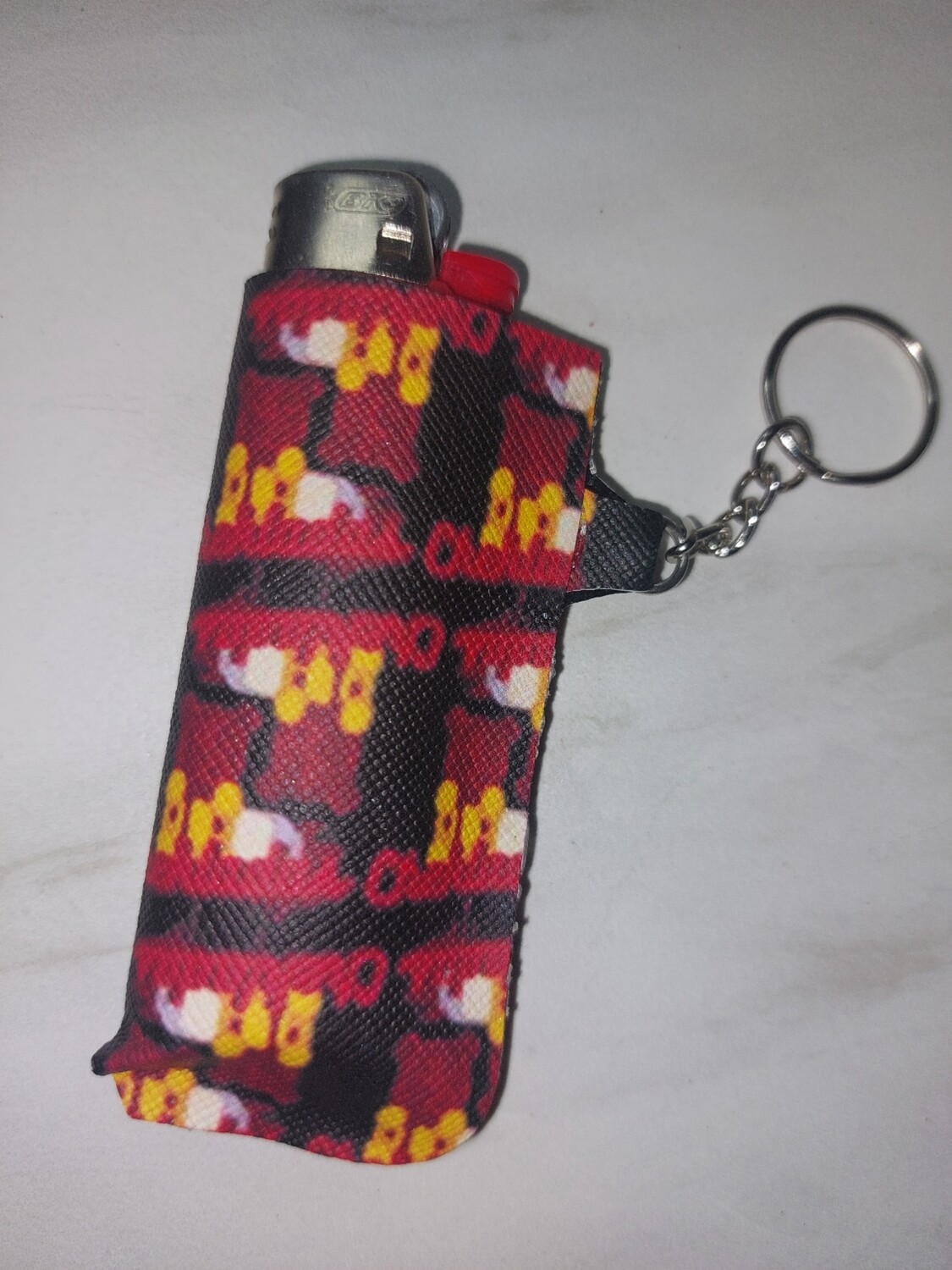 Cheklada lighter holder keychain