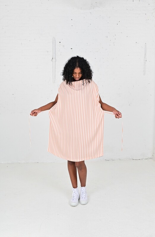 FAM Alex Dress - Stripes Tencel