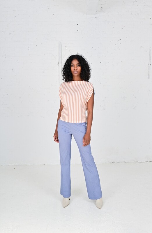 FAM Lee Blouse Tencel Stripes