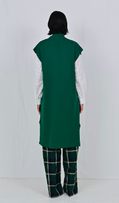 Ivy Cardigan - green knit