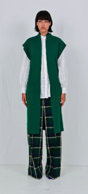 Ivy Cardigan - green knit