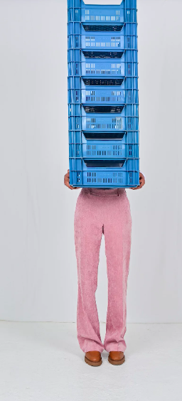Kate Trousers - Pink Corduroy