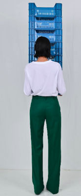 Kate Trousers - Uni Green