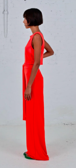 FAM - Hanna Jumpsuit - Red lyocell