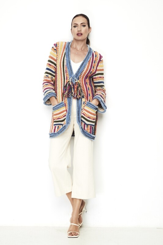 Knitten Linen Blend Cardigan Portofino