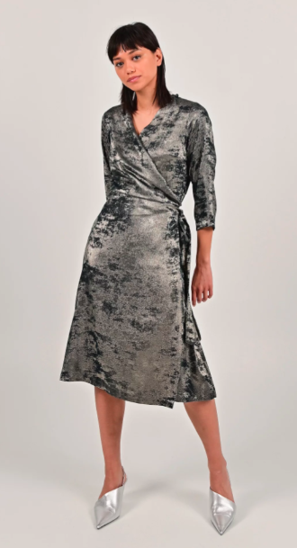 FAM SANA DRESS - SOFT GREEN
