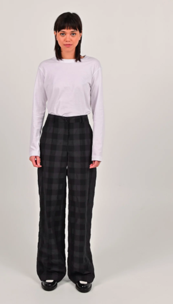 LISA PANTS - BLACK CARO