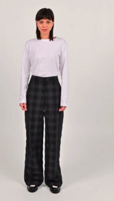 LISA PANTS - BLACK CARO