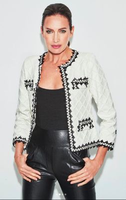 Knitted Viscose Blend Jacket Gaja