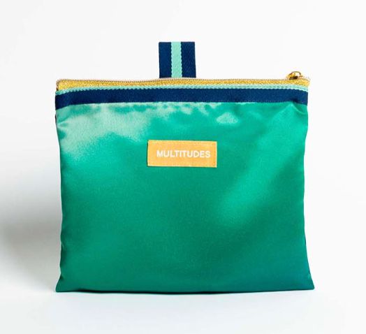 Monica Green clutch bag