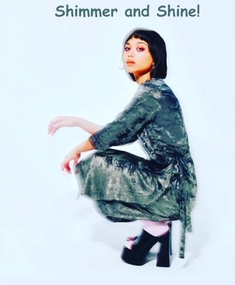 FAM SANA DRESS - SOFT GREEN