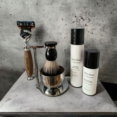 Sakin Shave EVO 5 Flex - Geschenkset inkl. Pflegeprodukte + 8 Rasierklingen geschenkt