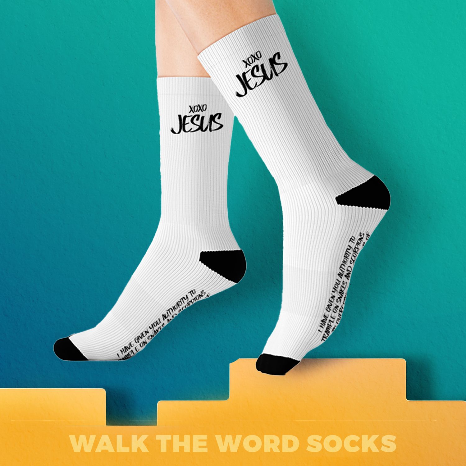 Walk the Word Socks