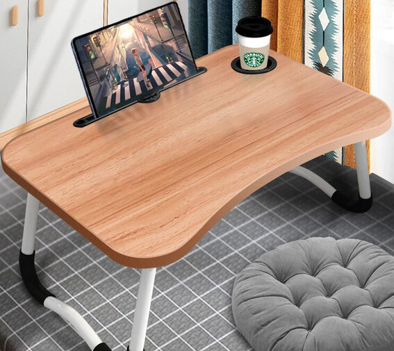 Portable Fold able Laptop Stand Desk for Bed &amp; Sofa