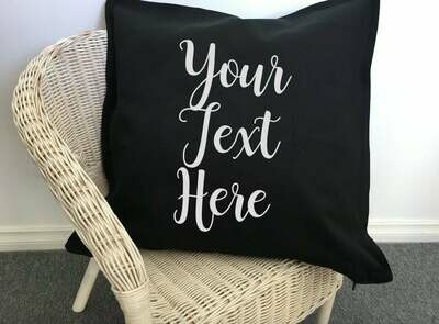 Create your own cushion cover- Personalised cushion cover- home decor- housewarming- quote- decor- pillow cover- decorative cushion- gift