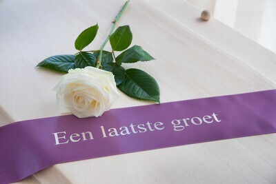 Kaartje / Rouwlint →