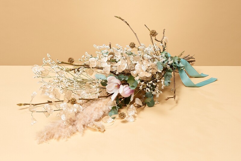 Rouwboeket Parelglans