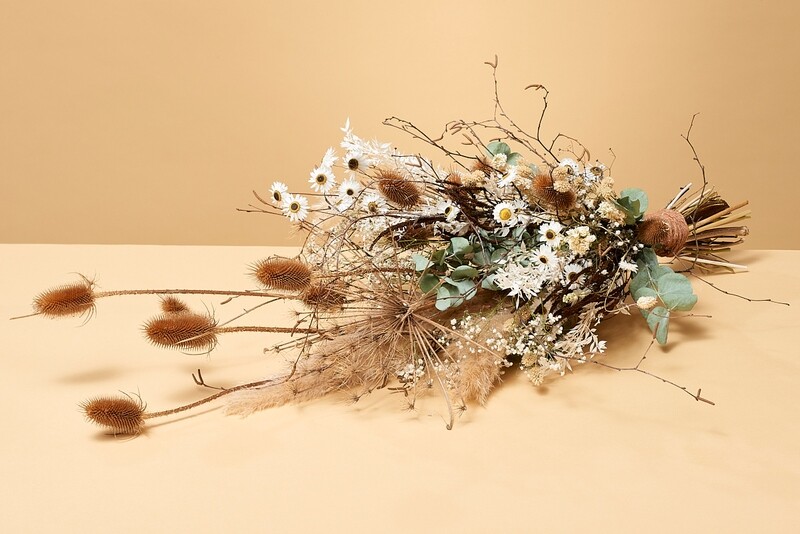 Rouwboeket Sterrendistel