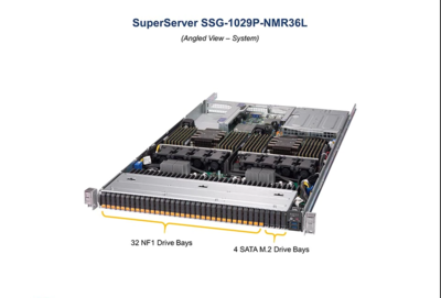 32x NVMe SSD - 2x CPU 
________________________ 
SUPERMICRO SuperStorage