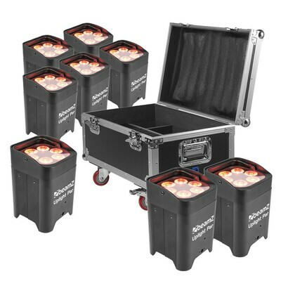 Pack lumière décoration 4 (8 projecteurs BBP 96W)