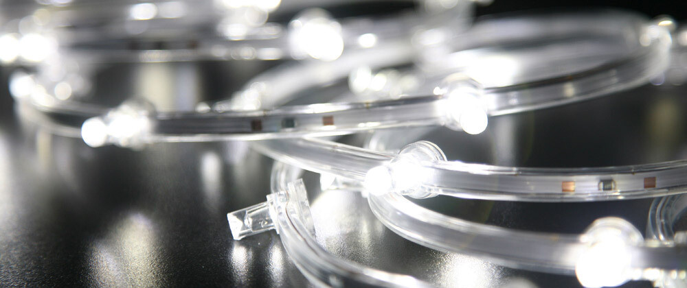 Guirlande LED Diffu&#39;line blanc froid de 20m
