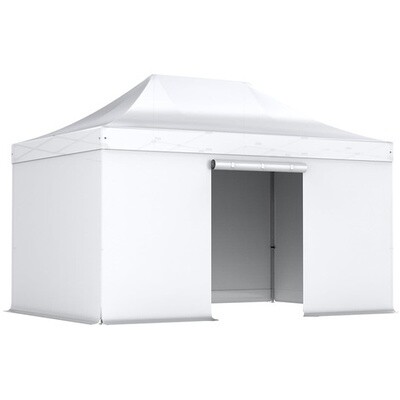 Tente / barnum de 4,5 x 3m+ bâchage 4 cotés