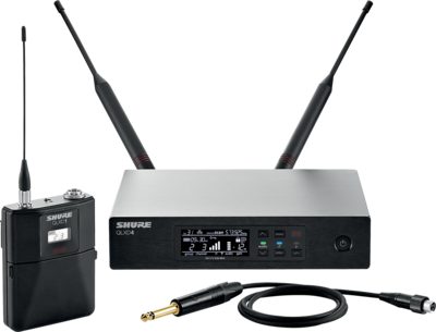 Liaison UHF Shure QLXD 14 avec émetteur de poche