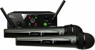 Liaison double sans fil AKG WMS 40 dual mini vocal